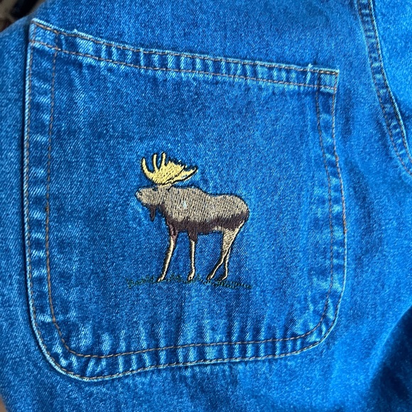 Casey Coleman vintage denim jacket corduroy collar - Picture 6 of 8